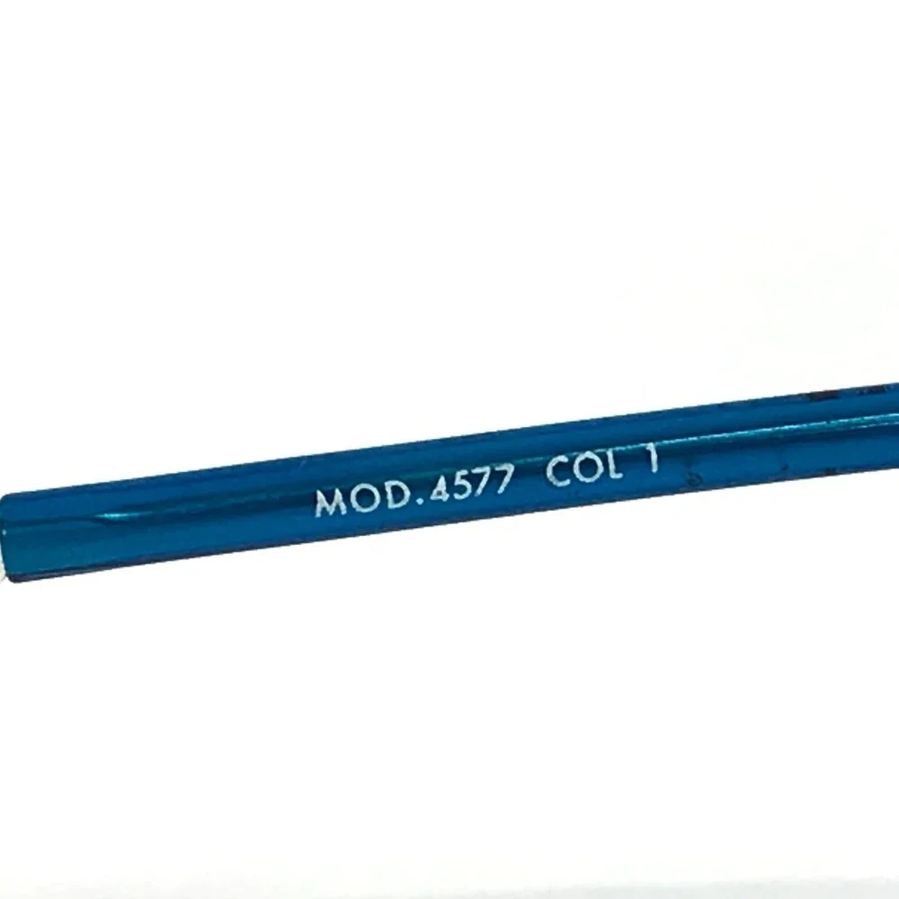Brendel Eyeglasses Frames MOD.4577 COL.1 Blue Matte Silver Wire Rim 50-21-140